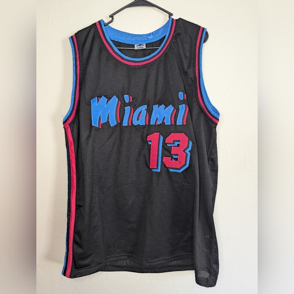 NWOT Miami Heat Bam Adebayo Hall Of Fame Black Jersey Men's Size XL